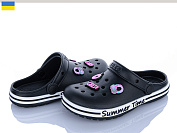 Кроксы Roks 328 чорний от магазина Frison