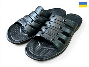 Шлепанцы Rai Shoes Еко чорний от магазина Frison