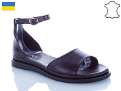 Босоножки Garti 82 black кожа от магазина Frison