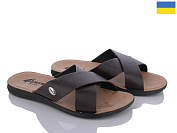 Шлепанцы Gurkem MK2026-001-1 коричневий от магазина Frison