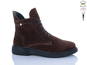 Ботинки Sali 25 коричневий з чор-п.зима от магазина Frison