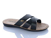 Шлепанцы Jumay SP 3 смужки чорний от магазина Frison