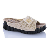 Шлепанцы Sali One 208-86 бежевий от магазина Frison