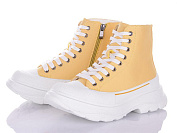 Ботинки Violeta 166-31 yellow-white от магазина Frison