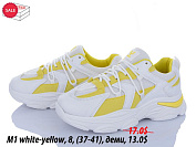 Кроссовки Sindikat M1 white-yellow от магазина Frison