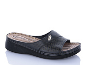 Шлепанцы Sali One 209 чорний от магазина Frison