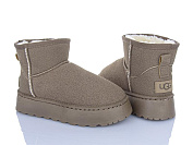 Угги Kaia 7282 khaki от магазина Frison