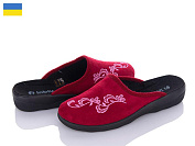 Тапочки Світ Взуття CA12X червоний от магазина Frison