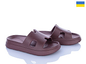 Шлепанцы Roks 145 шоколад от магазина Frison