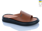 Шлепанцы Sali 504 коньяк чор-п. от магазина Frison