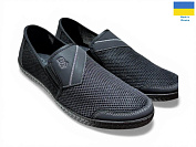 Слипоны Rai Shoes M81 чорний от магазина Frison