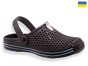 Кроксы Rai Shoes M206 чорний от магазина Frison