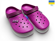 Кроксы Rai Shoes 419 ягідний от магазина Frison