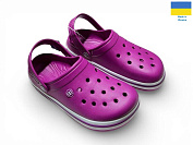 Кроксы Rai Shoes 418 ягідний от магазина Frison