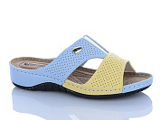 Шлепанцы Sali One 209-19 жов-блакитний от магазина Frison