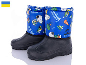 Сапоги Demur СПП Снупі блакитний-чорний-2025 от магазина Frison