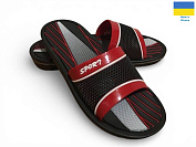 Шлепанцы Rai Shoes M3 червоний от магазина Frison