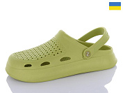 Кроксы Inblu Сабо N8 зелений от магазина Frison