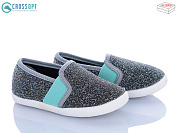 Слипоны Crossopt BE112 black от магазина Frison