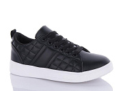 Кеды Qq Shoes JP36 black от магазина Frison