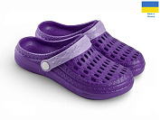 Кроксы Rai Shoes DS62 фіолетовий от магазина Frison