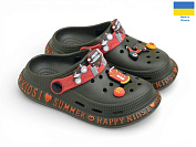 Кроксы Rai Shoes 005 хакі от магазина Frison