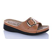 Шлепанцы Sali One 09-65 коричневий от магазина Frison