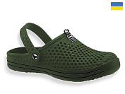 Кроксы Rai Shoes M206 хакі от магазина Frison