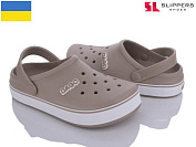 Кроксы Slipers 419 бежевий от магазина Frison