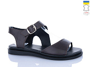 Босоножки Garti 008 коричневий шк. от магазина Frison