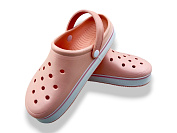 Кроксы Rai Shoes 4001 персиковий от магазина Frison