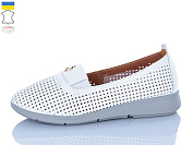 Туфли Sali 012-1 білий сір-п. от магазина Frison