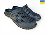 Кроксы Rai Shoes С62 чорний от магазина Frison