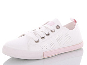 Кеды No Brand HB53 white-pink от магазина Frison