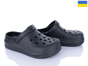 Кроксы Golden Lion 312 чорний от магазина Frison