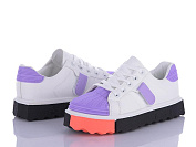 Кроссовки No Brand A008 white-purple от магазина Frison
