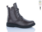 Ботинки Sali 23 коричневий к чор-п.зима от магазина Frison