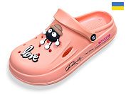 Кроксы Rai Shoes L108 персиковий от магазина Frison