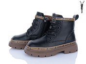 Ботинки Clibee B5753 фліс black от магазина Frison