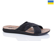 Шлепанцы Gurkem MD2026-Kot 45 чорний от магазина Frison