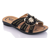 Шлепанцы Demur K26-Elena 1 black (25-29) от магазина Frison