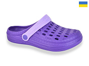 Кроксы Успіх DS62 бузковий-фіолетовий от магазина Frison