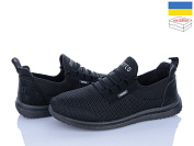 Кроссовки Львов База Progress 3924 чорний от магазина Frison