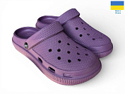 Кроксы Rai Shoes С98 бордовий от магазина Frison