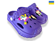 Кроксы Rai Shoes 3001 фіолетовий от магазина Frison