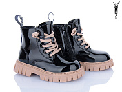 Ботинки Clibee N421 фліс black-beige от магазина Frison