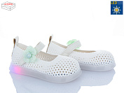 Туфли Poni Kids B691 white LED от магазина Frison