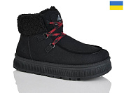 Ботинки Demur CL5109 чорний от магазина Frison