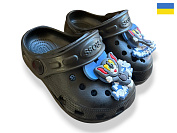 Кроксы Rai Shoes H1 чорний от магазина Frison