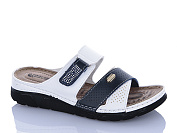 Шлепанцы Sali One 203-52 біл-синій от магазина Frison